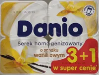 Serek homogenizowany o smaku waniliowym