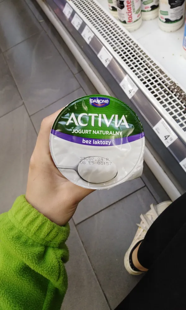 Jogurt nat. Bez laktozy