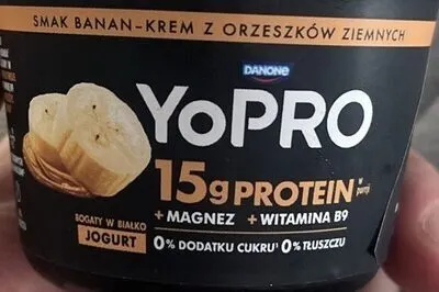 YoPRO SNAK BANAN-KREM Z ORZESZKÓW ZIEMNYCH