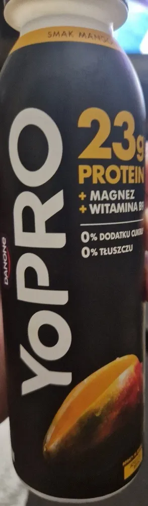 Jogurt pitny proteinowy o smaku mango