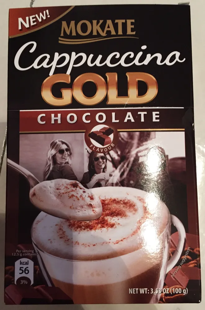 Cappuccino Gold Chocolate flavour