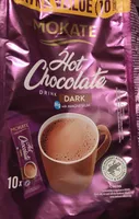 Hot chocolate drink dark with magnesium