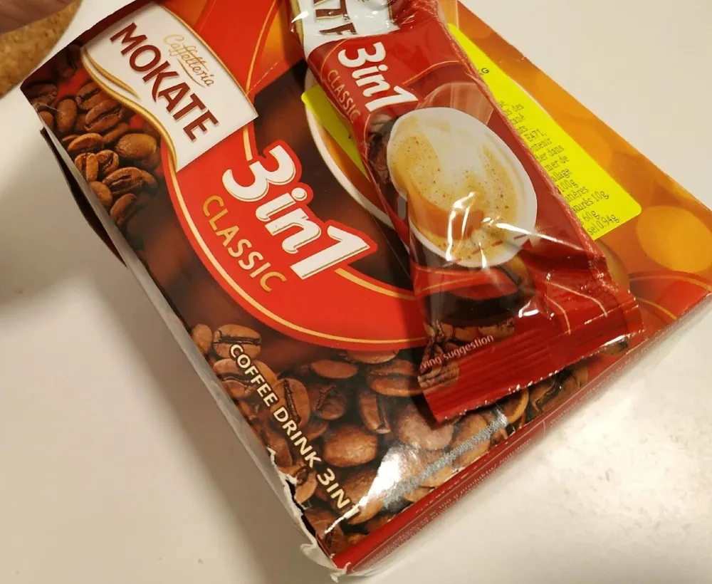 Café instantané 3 en 1