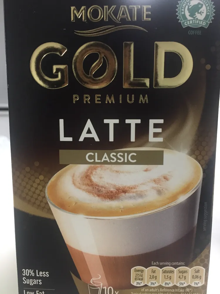 Gold Premium Latte Coffee Sachets