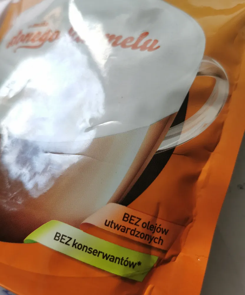 mokate cappuccino o smaku słodkiego karmelu