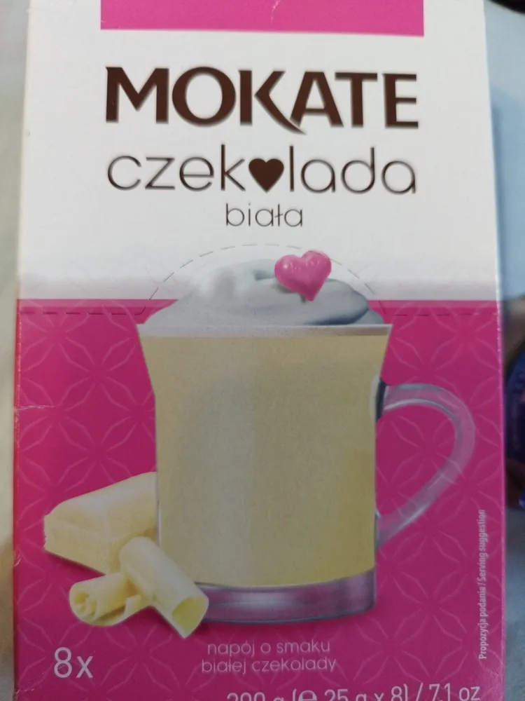 Czekolada biała napój o smaku białej czekolady
