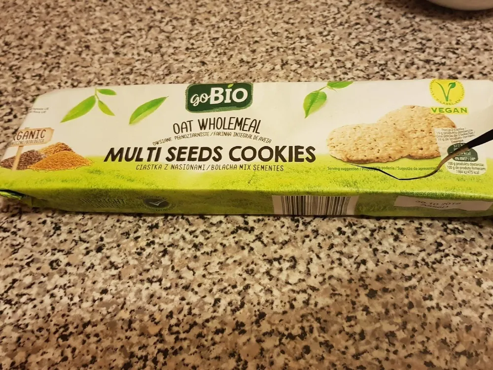 Multi seeds cookies