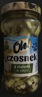 Czosnek z ziołami w oleju