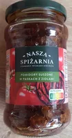 Pomidory suszone w paskach z ziołami