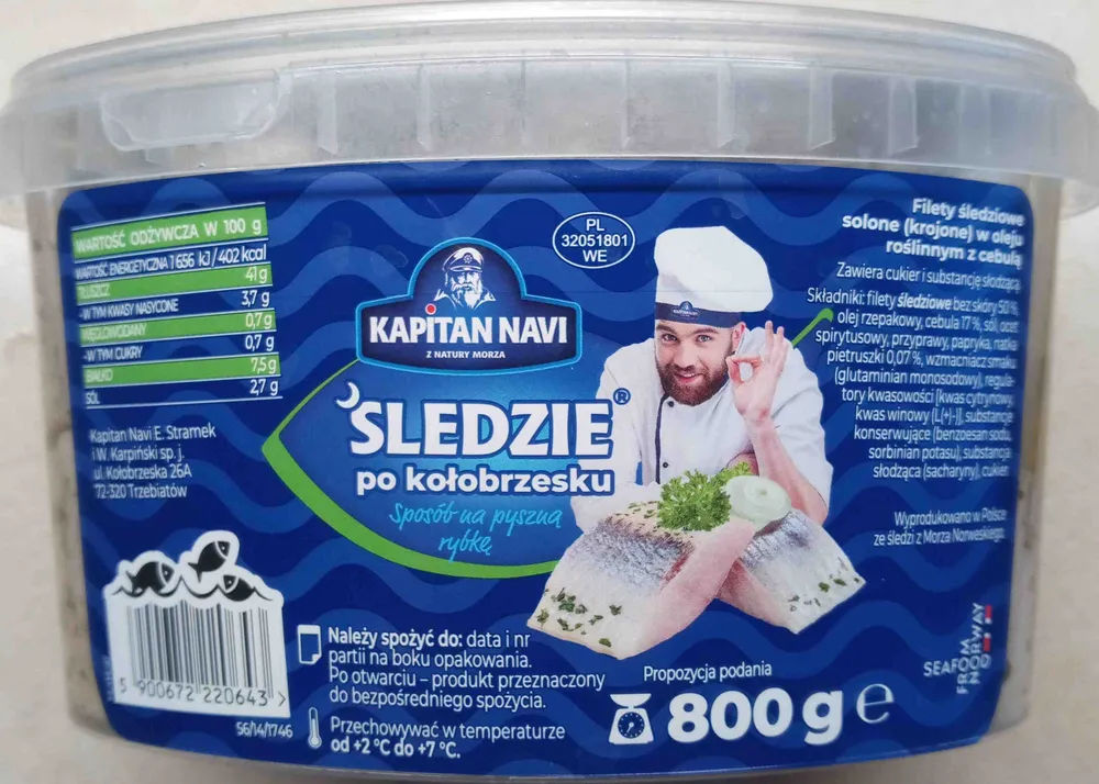 Śledzie po kołobrzesku