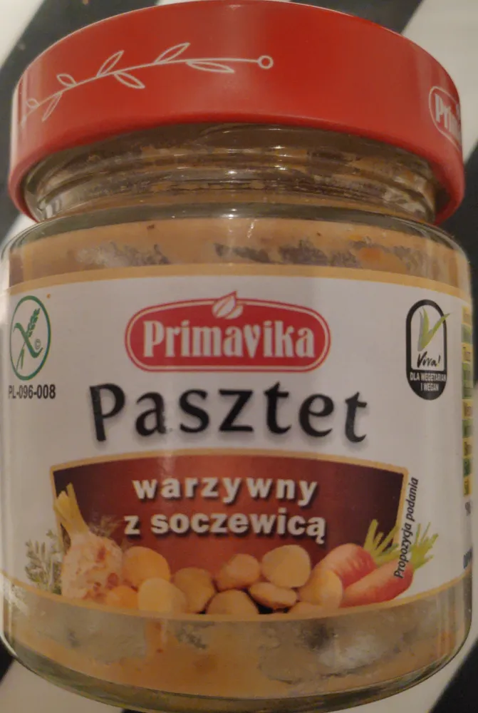 Pasztet warzywny z soczewicą