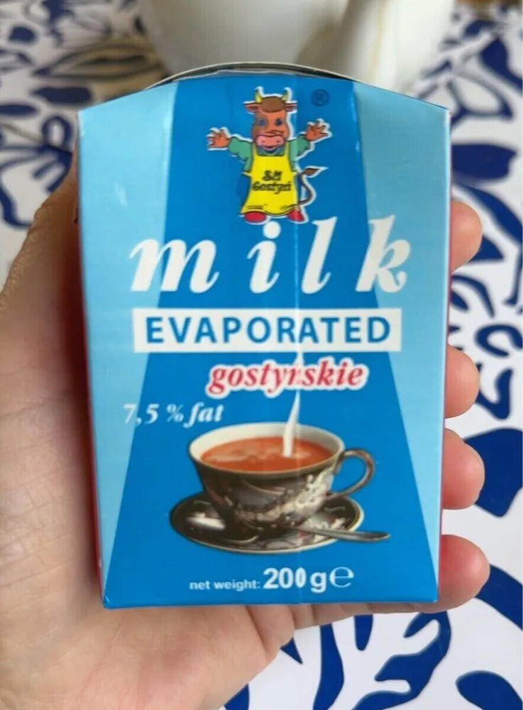Mleko zagęszczone niesłodzone gostyńskie 7.5%
