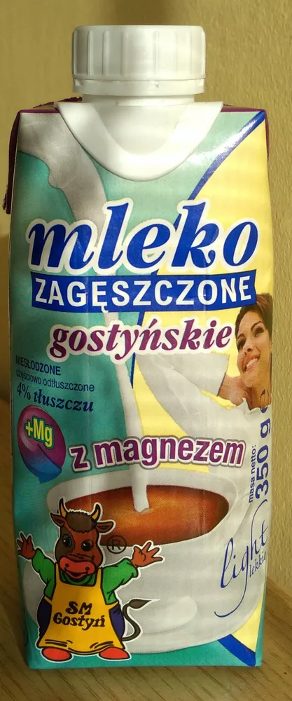 Mleko zagęszczone z magnezem
