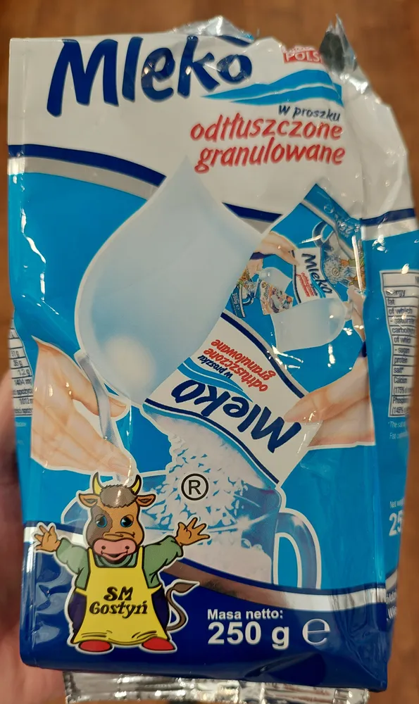 Mleko odtłuszczone granulowane