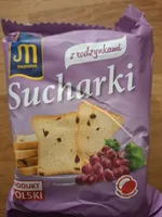 Sucharki z rodzynkami