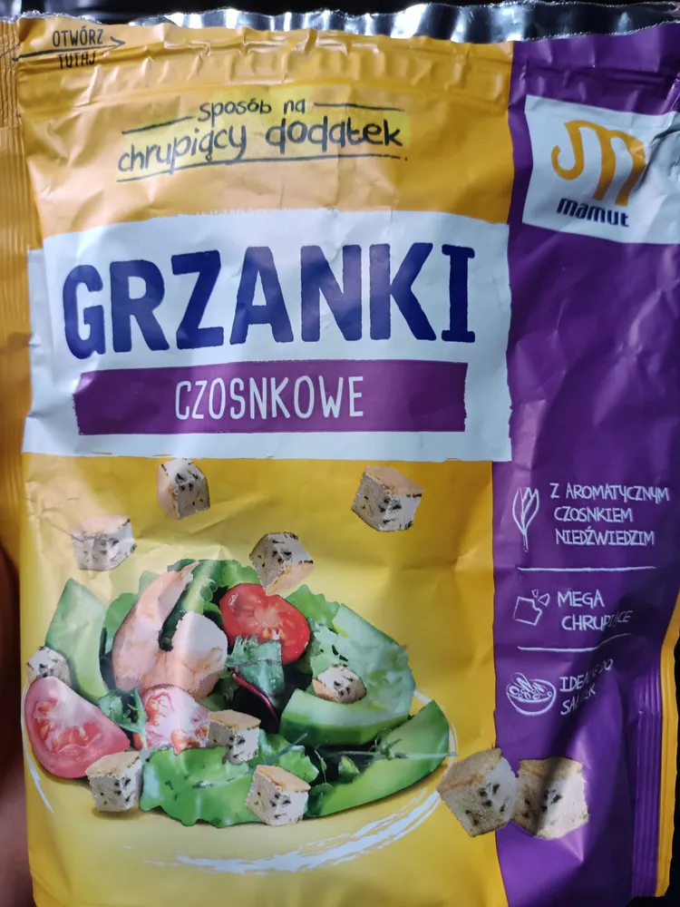Grzanki czosnkowe