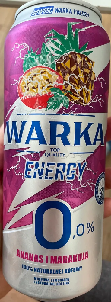 Warka energy ananas i marakuja