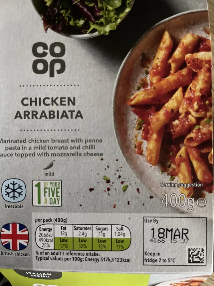 Chicken Arrabiata