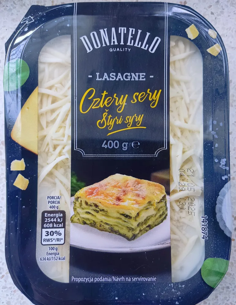Lasagne Cztery Sery