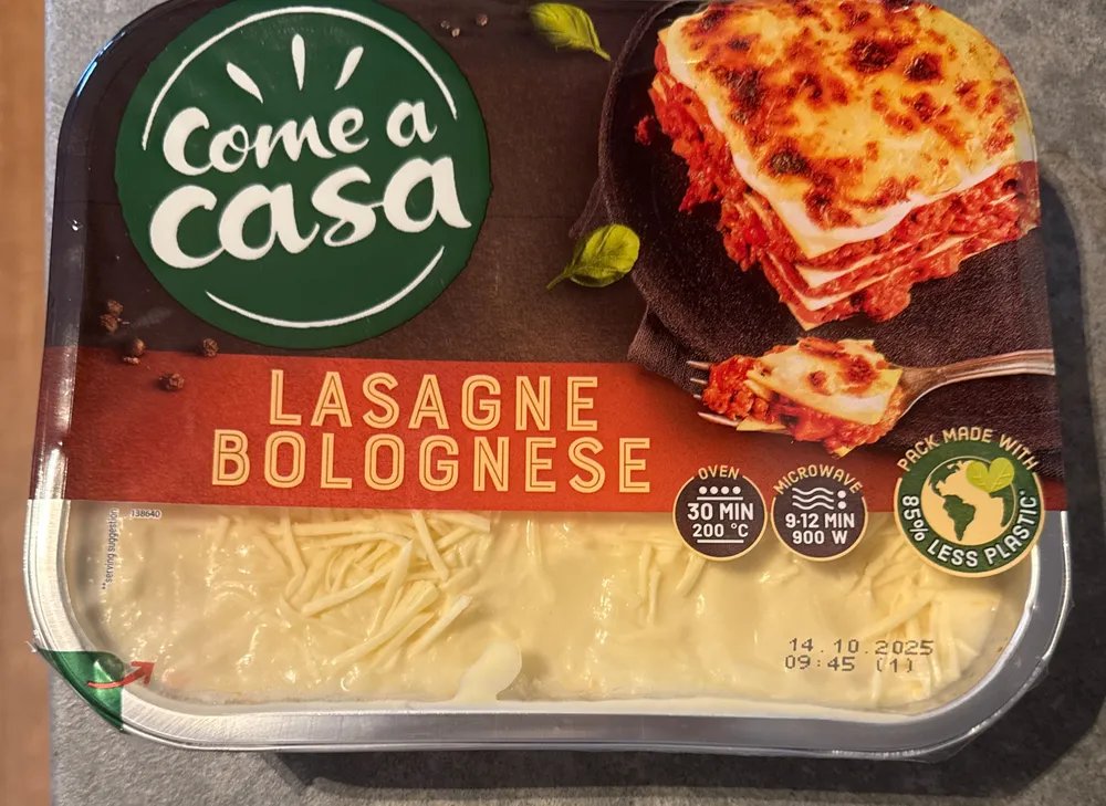 Lasagne Bolognese