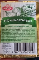 Frühlingszwiebel Schmelzkäsezubereitung