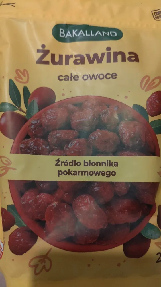 Żurawina Suszona
