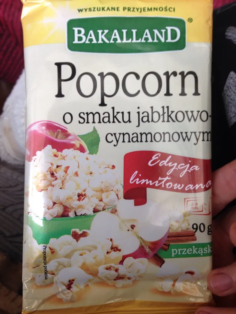 Popcorn pomme cannelle