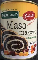 Masa makowa z bakaliami