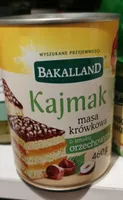 Kajmak masa krówkowa i smaku orzechowym