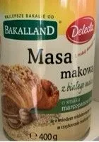 Masa makowa z białego maku o smaku marcepanowym