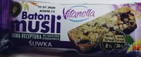 Vitanella Baton Musli Śliwka