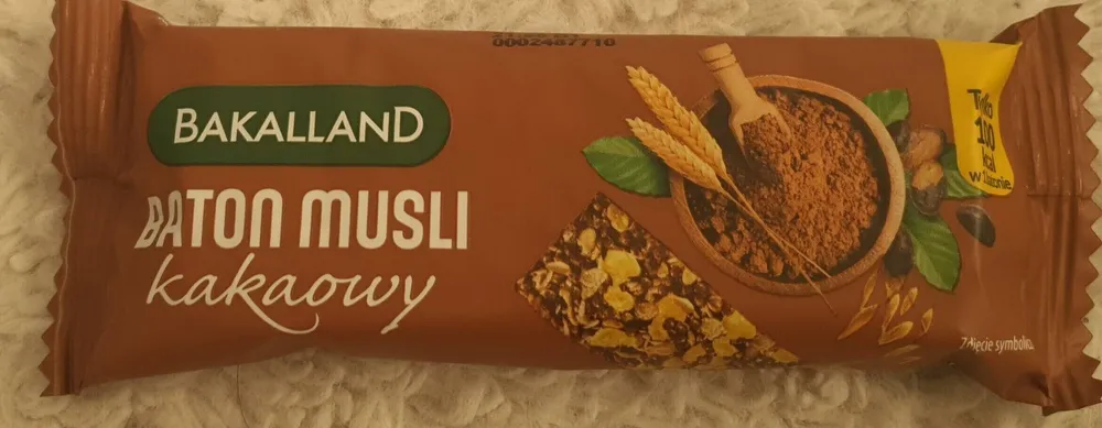 Mueasli cacao bar