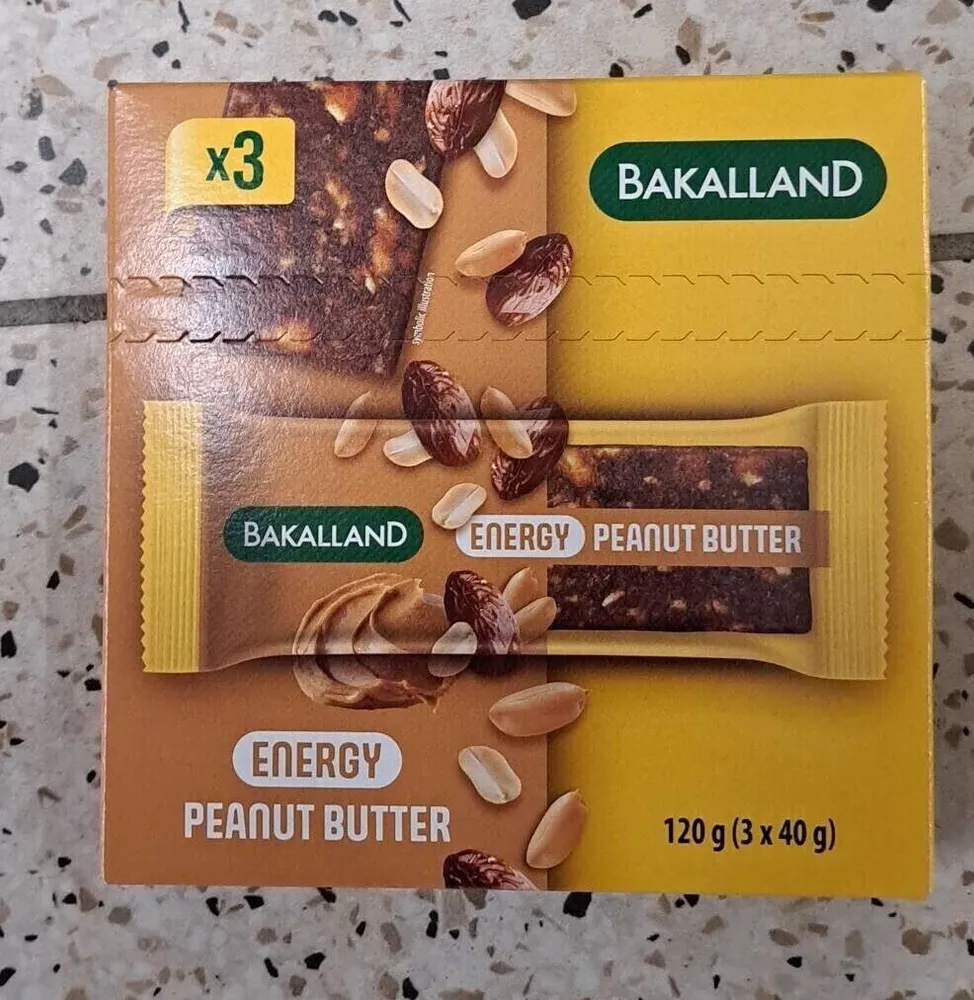 Barre énergétique peanut butter