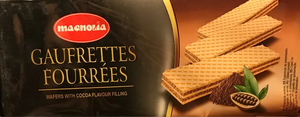 Gaufrettes Fourrées au Cacao