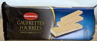 Gaufrettes Fourrées saveur Crème
