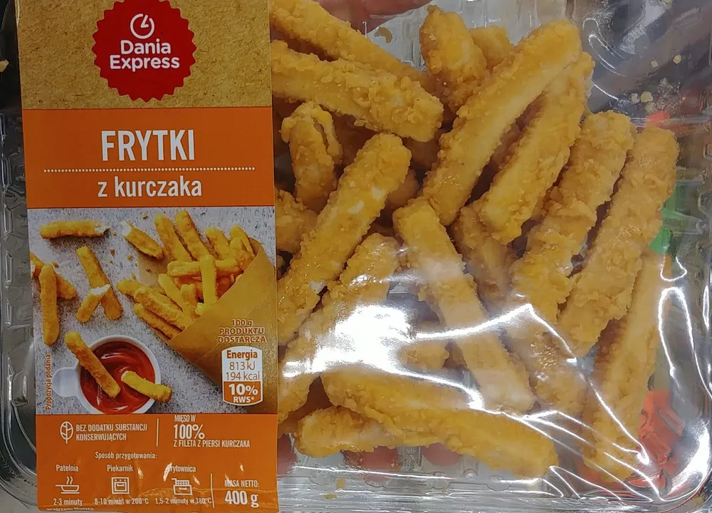 Frytki z kurczaka
