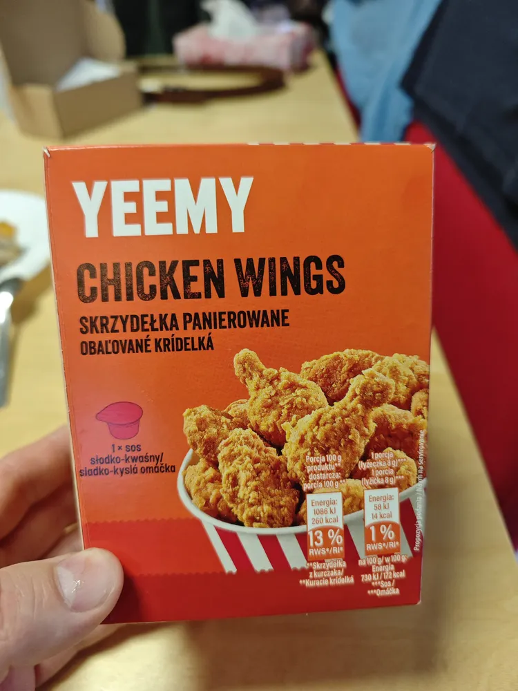 Chicken wings / skrzydełka panierowane