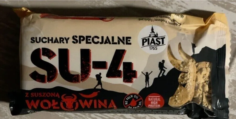 Suchary specjalne SU-4 z suszoną wołowiną
