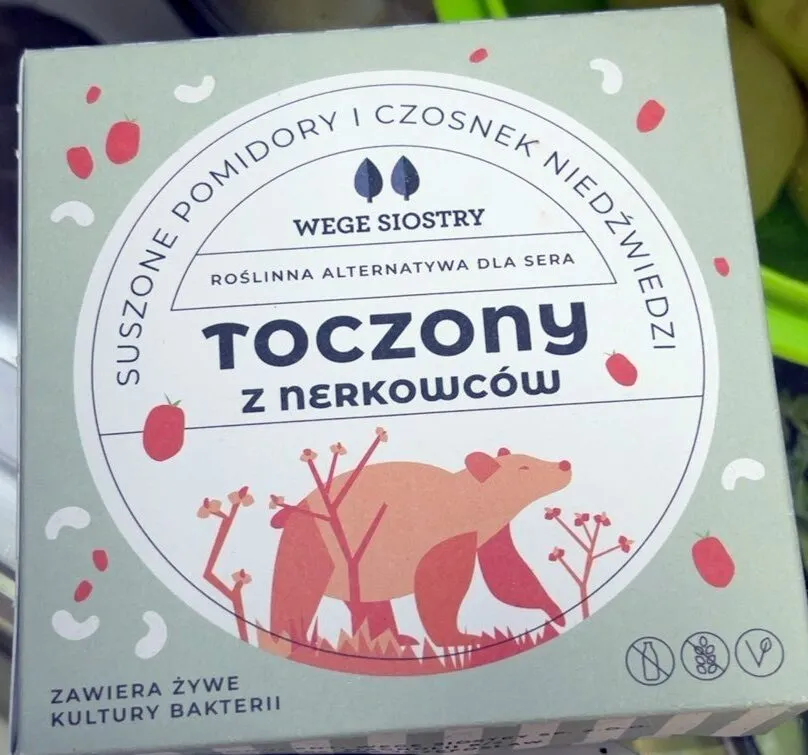 Toczony z nerkowców - suszone pomidory i czosnek niedźwiedzi