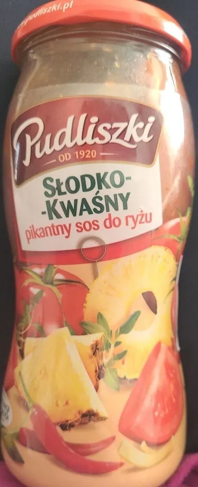 Słodko-kwaśny pikantny sos do ryżu