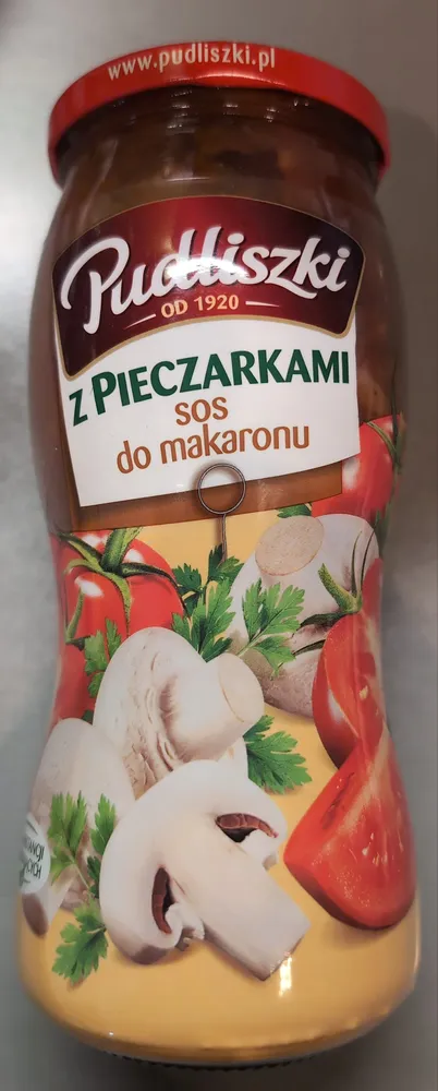 Sos do makaronu z pieczarkami