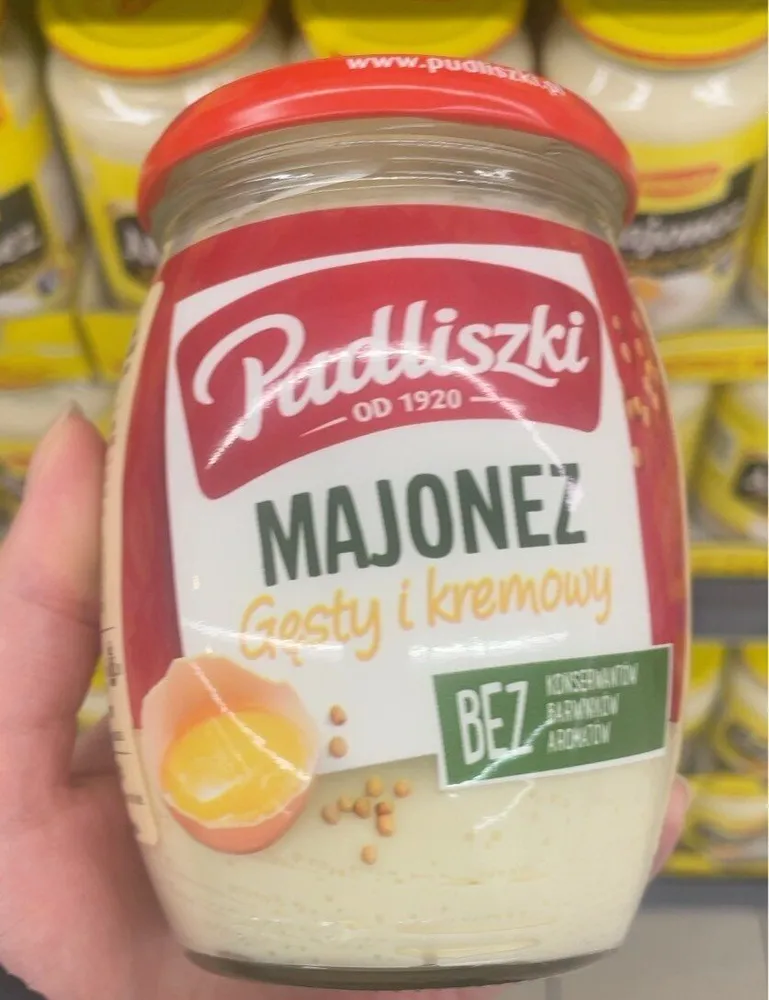 Majonez gęsty kremowy