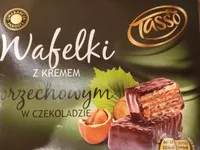 Wafelki z kremem w czekoladzie