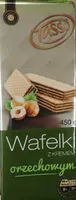 Wafelki z kremem orzechowym