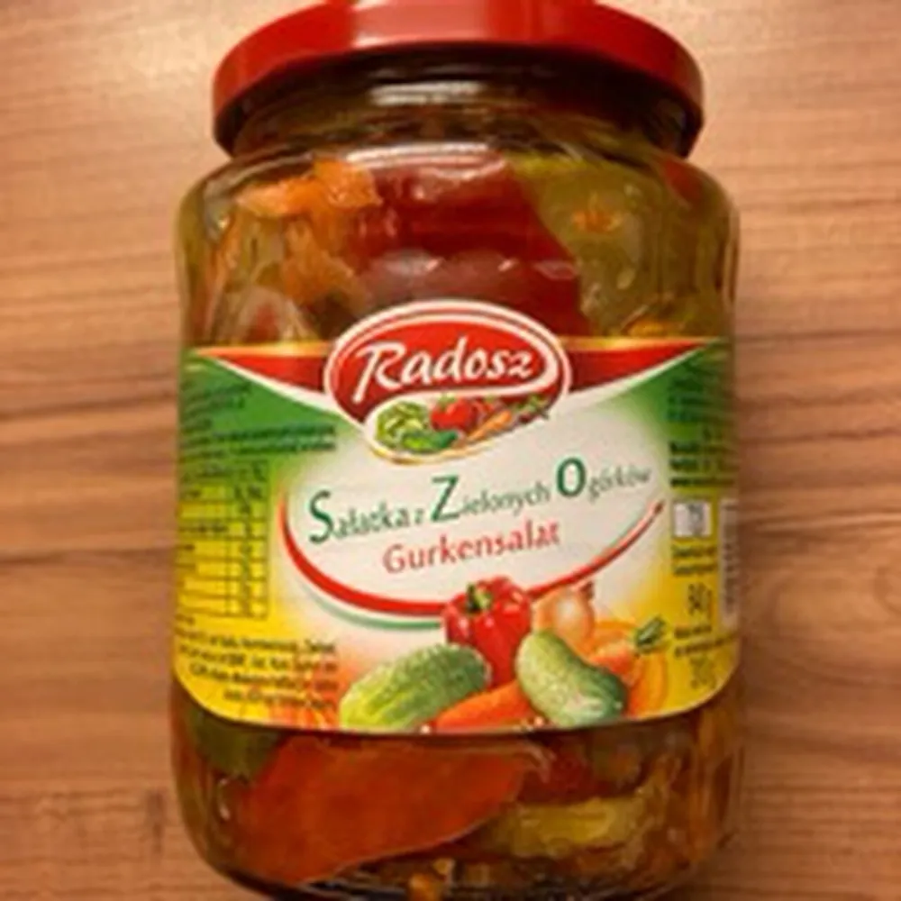 Salatka z Zielonych Ogorkow
