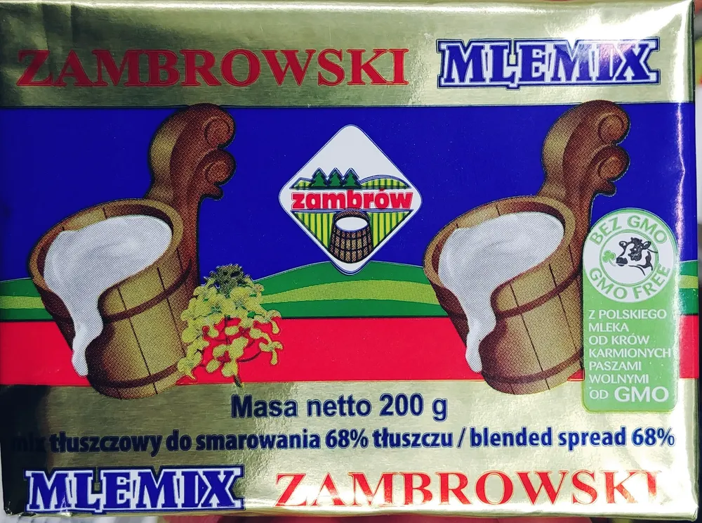 Mlemix Zambrowski mix tłuszczowy do smarowania 68% tłuszczu