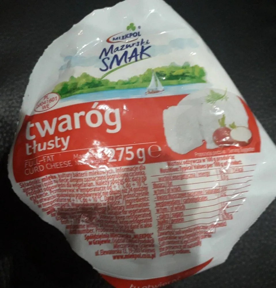 Twaróg tłusty
