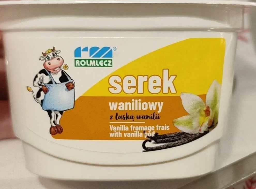 Serek Waniliowy z laską wanilii