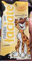 Banana falvoured uht milk