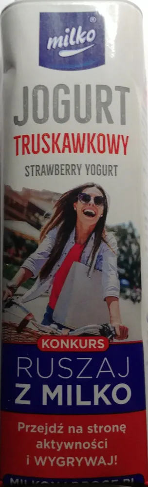 Jogurt pitny truskawkowy